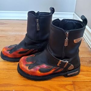 Milwaukee leather motorcycle boots